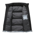 Cloud-Pattern Two-Tone Puffer
