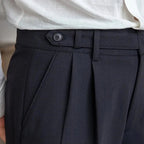 Straight Leg High Waist Trousers