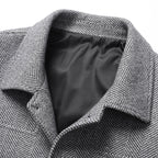 Textured Herringbone Wool Jacket