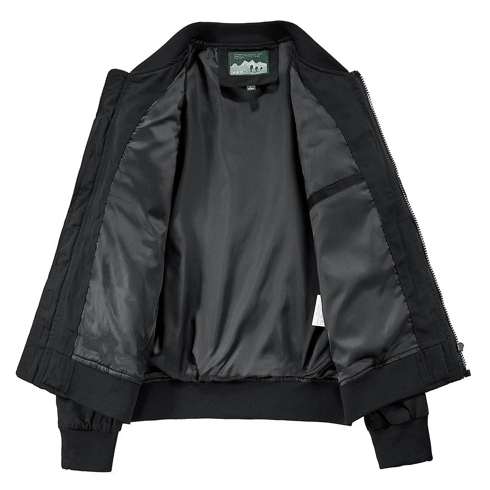 Multi-Pocket Cotton-Lined Field Jacket