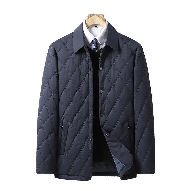 Quilted Jacket with Zip Pockets