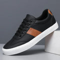Suede-Stripe Slip-On Sneakers
