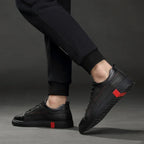Weather-Resistant Leather Sneakers