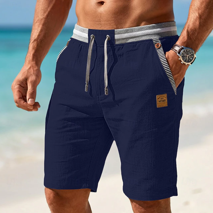 Drawstring Bermuda Shorts