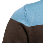 Full-Zip Cotton Knit Sweater