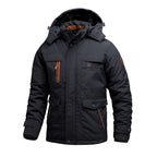 Fleece-Lined Wool Blend Winter Parka