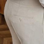 Straight Leg High Waist Trousers