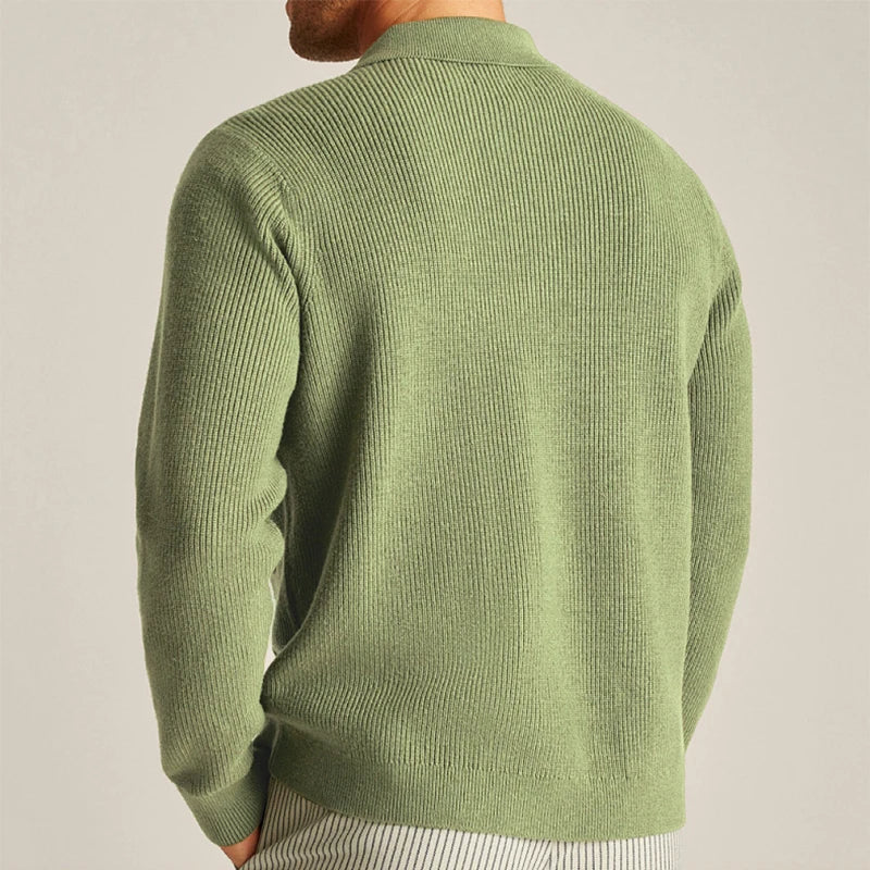 Olive Multi-Pocket Premium Wool Jacket