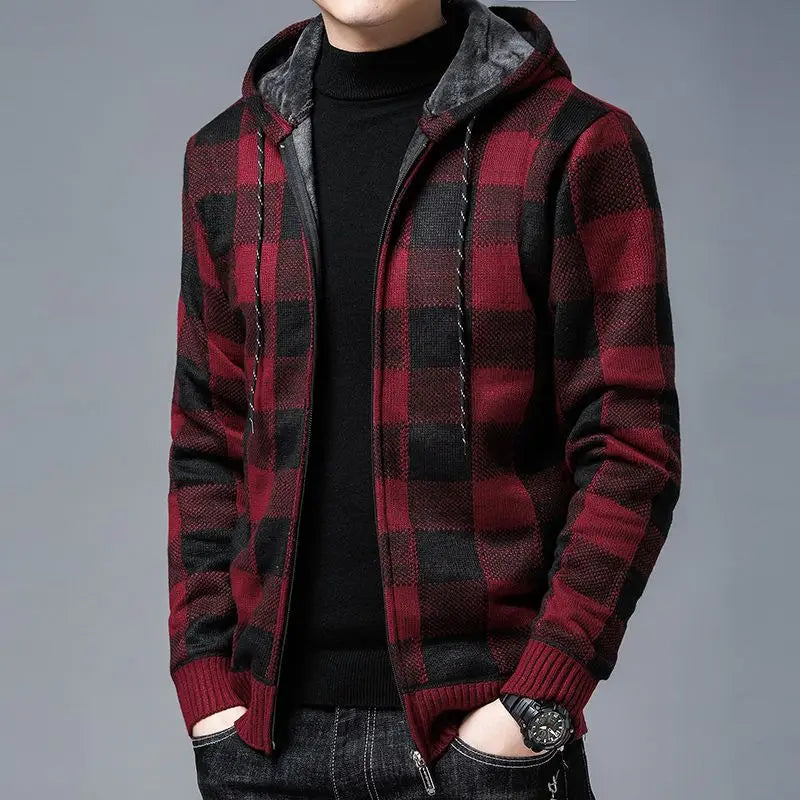 Dan Wellington Plaid Hoodie