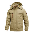 Fleece-Lined Wool Blend Winter Parka