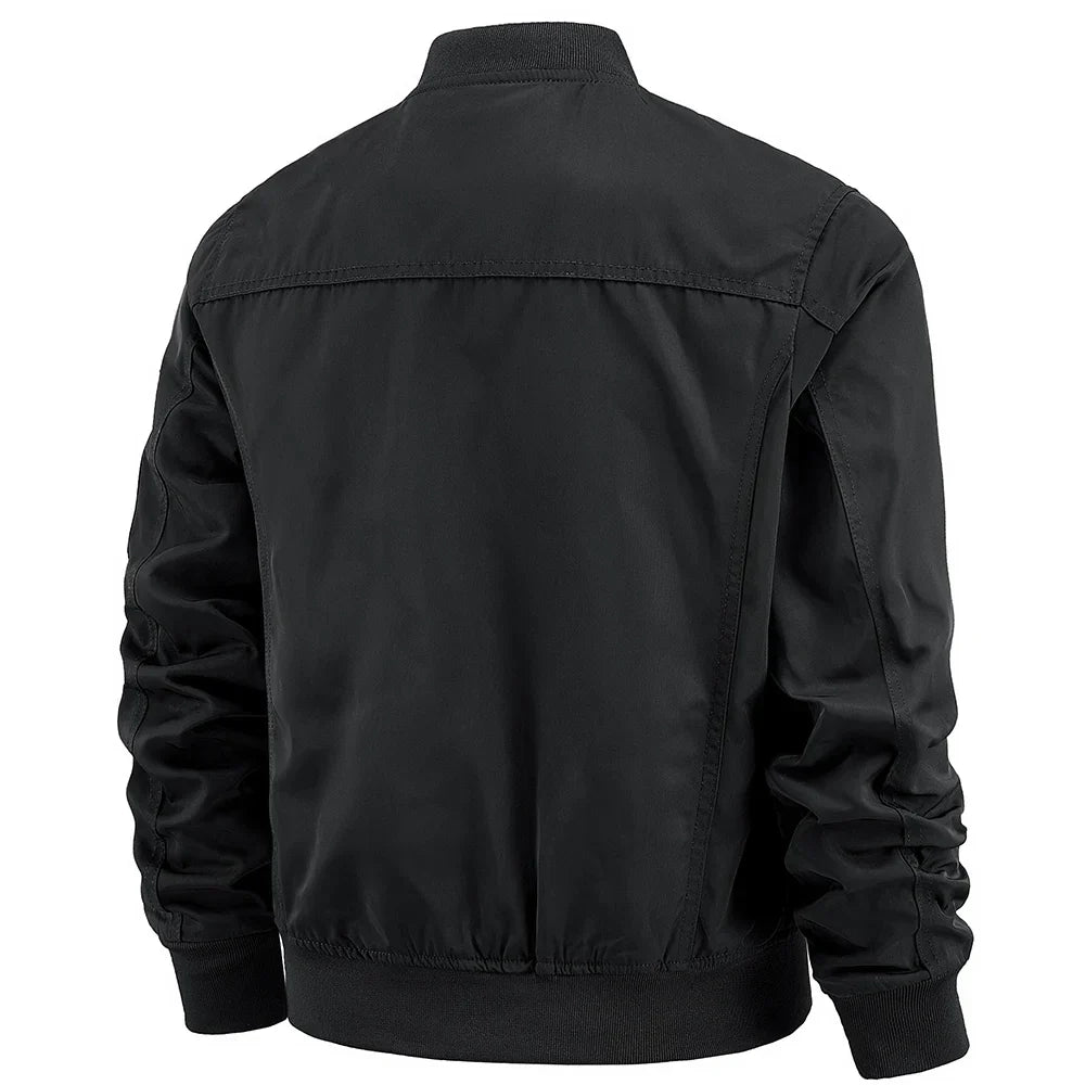 Multi-Pocket Cotton-Lined Field Jacket