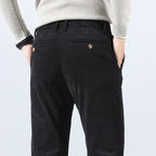 Buttery Soft Corduroy Tailored Trousers
