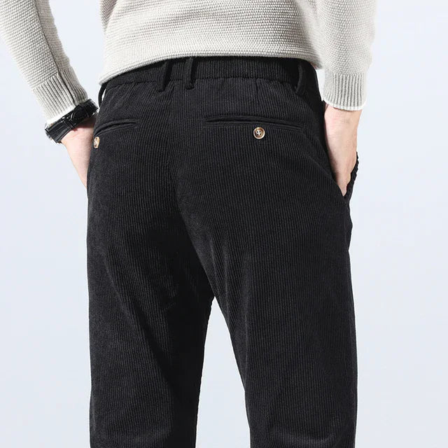 Buttery Soft Corduroy Tailored Trousers