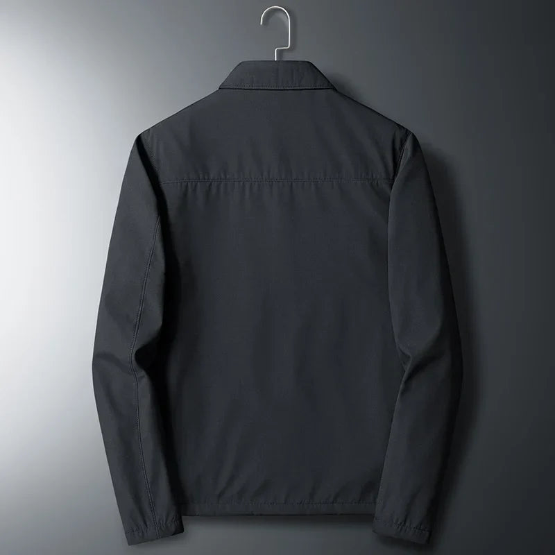 Wrinkle-Resistant Zip Shell Jacket