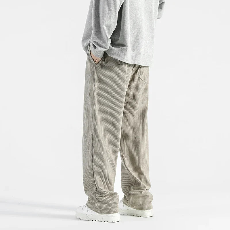 Thick Corduroy Loose Sweatpants