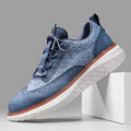 Oxford-Style Leather Sneakers