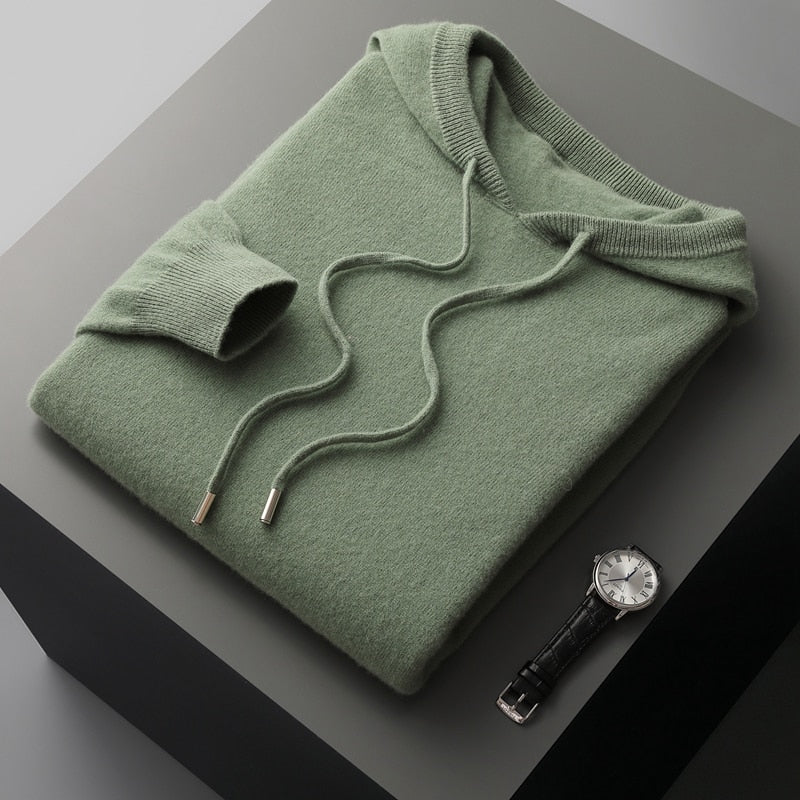 Seamless Merino Wool Hoodie