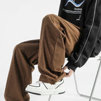 Thick Corduroy Loose Sweatpants