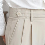 Straight Leg High Waist Trousers