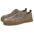 Cow Suede Cushioned Low Sneakers