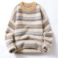 Fair Isle Brushed Wool Sweater