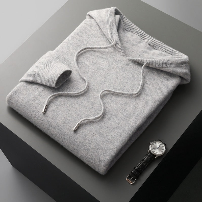 Seamless Merino Wool Hoodie