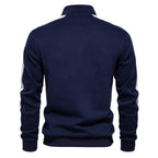 Side-Stripe Quarter Zip Sweatshirt