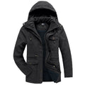 Fleece-Lined Adjustable Hood Parka