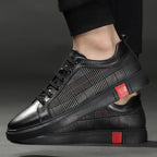 Weather-Resistant Leather Sneakers