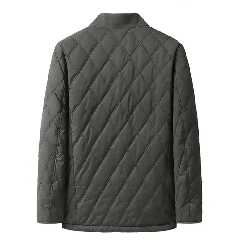 Quilted Jacket with Zip Pockets