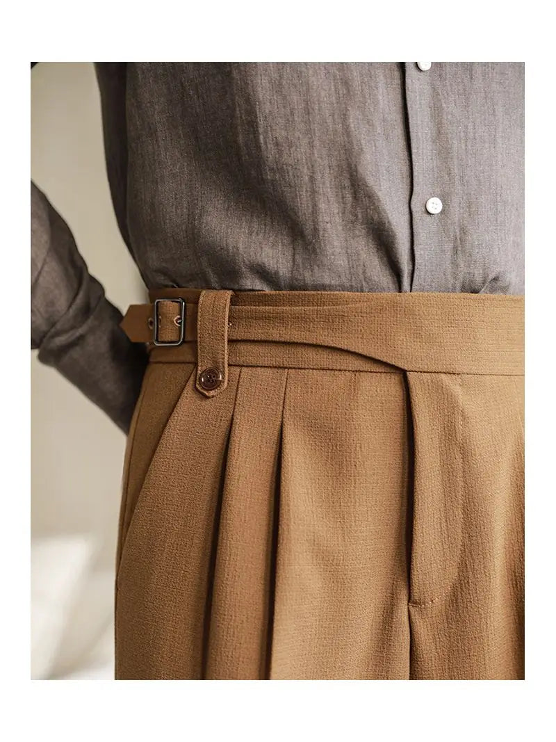 Relaxed Straight Cotton Shorts