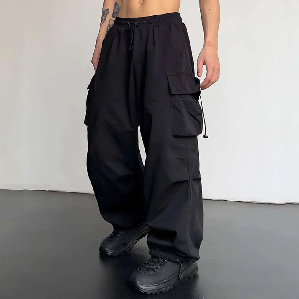Multi-Pocket Street Cargo Trousers