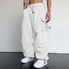 Multi-Pocket Street Cargo Trousers