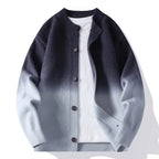 Ombre Fade Brushed Knit Cardigan