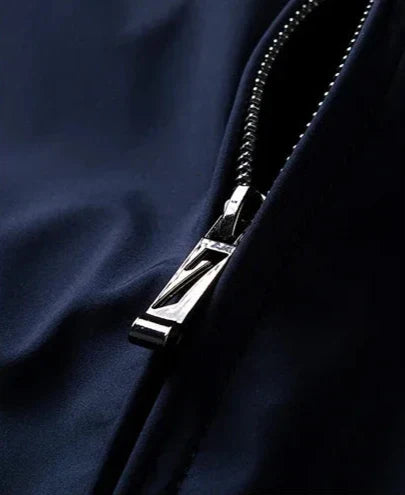 Wrinkle-Resistant Zip Shell Jacket