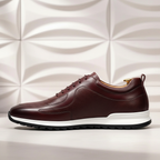 Full-Grain Leather Comfort Sneakers