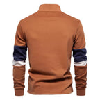 Quarter-Zip Cotton Sweater