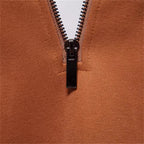 Quarter-Zip Cotton Sweater