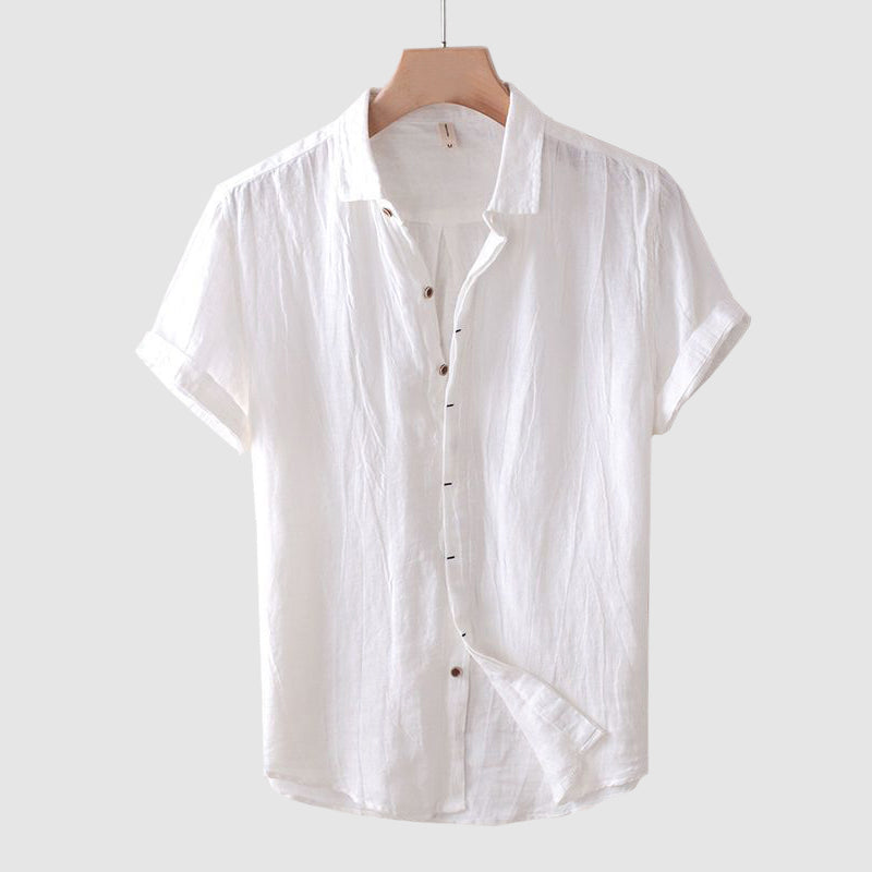 Lightweight Linen Beach Shirt