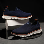 Knit Mesh Slip-On Sneakers