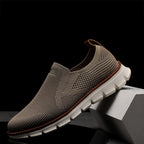 Knit Mesh Slip-On Sneakers