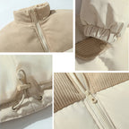 Caleb Morgan Corduroy Puffer Jacket