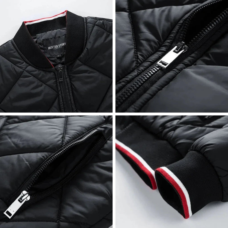 Dan Wellington Quilted Bomber Jacket