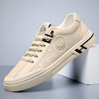 Perforated Italian Leather Sneakers