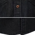 Tailored Cotton Denim Shirt