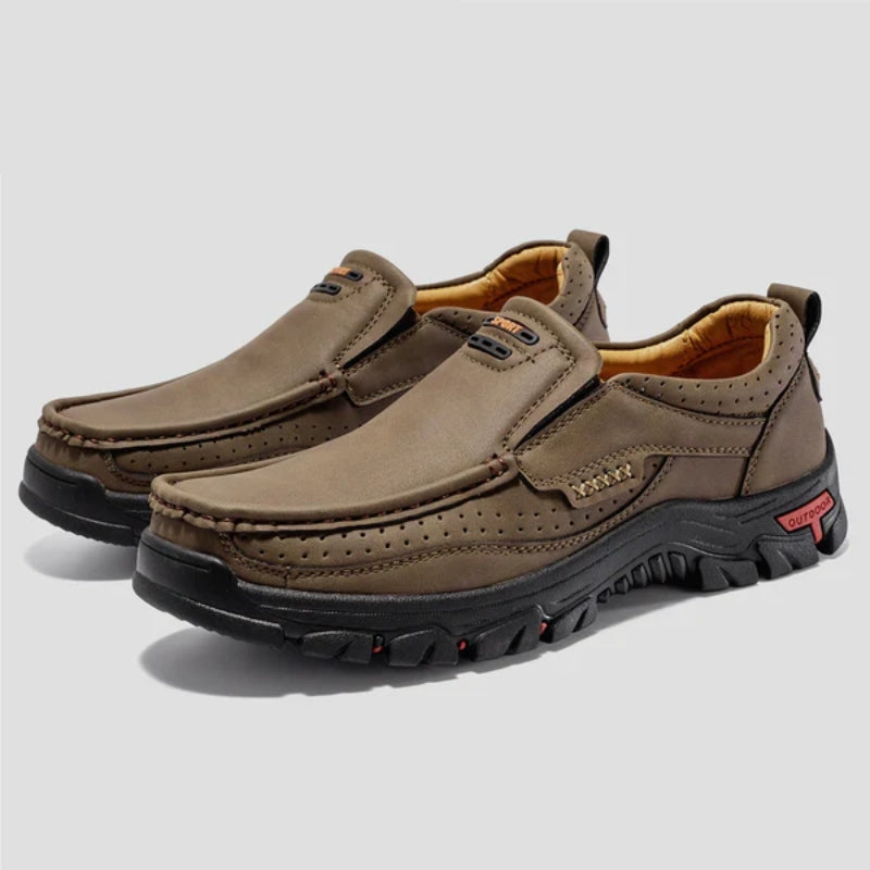 Hand-Stitched Leather Dress Shoes