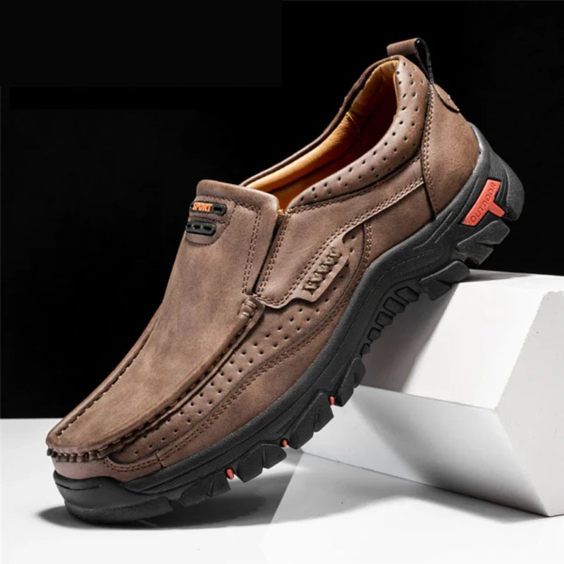 Hand-Stitched Leather Dress Shoes