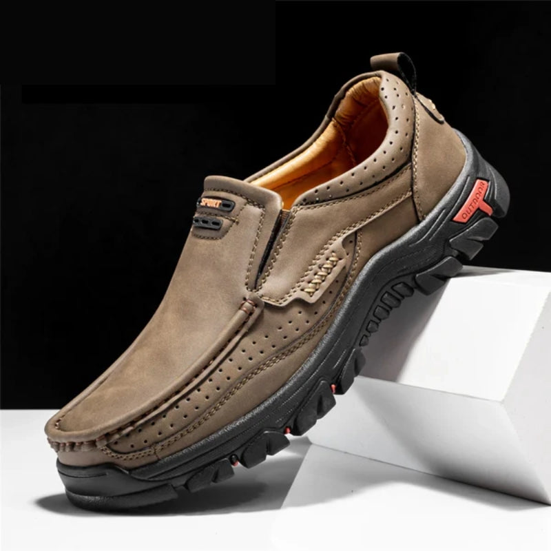 Hand-Stitched Leather Dress Shoes