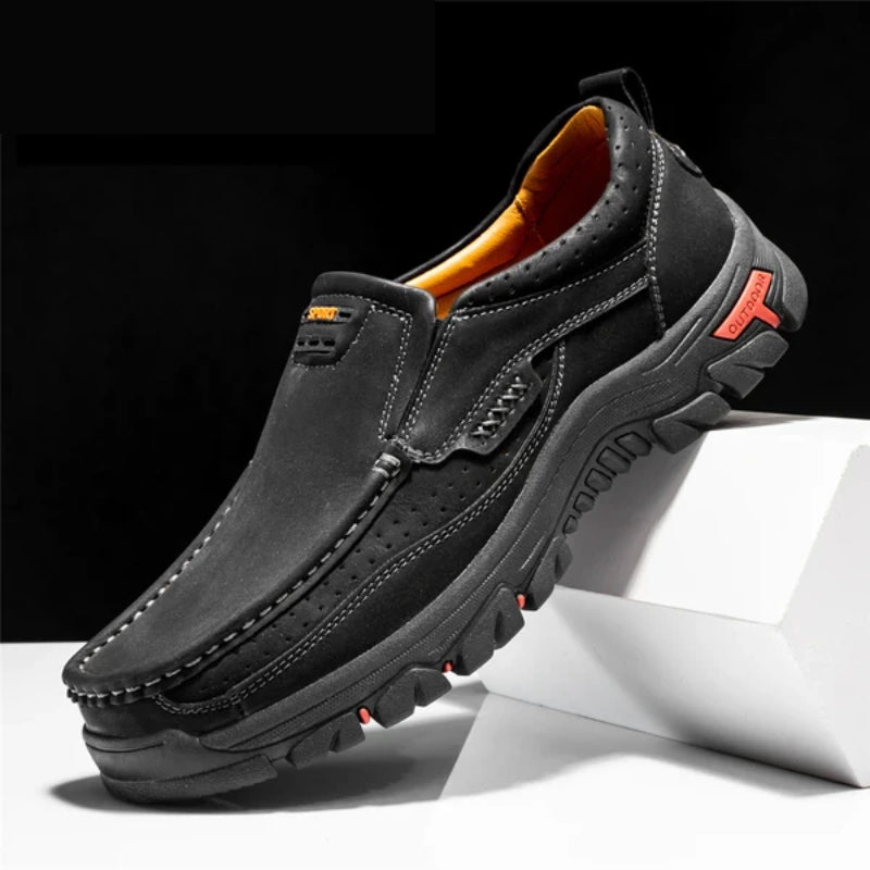 Hand-Stitched Leather Dress Shoes