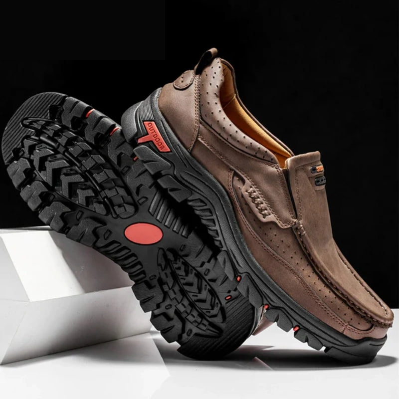 Hand-Stitched Leather Dress Shoes